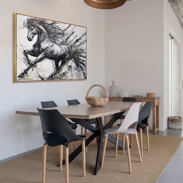 The painting "Energy of Speed" - dynamics and strength in every movement