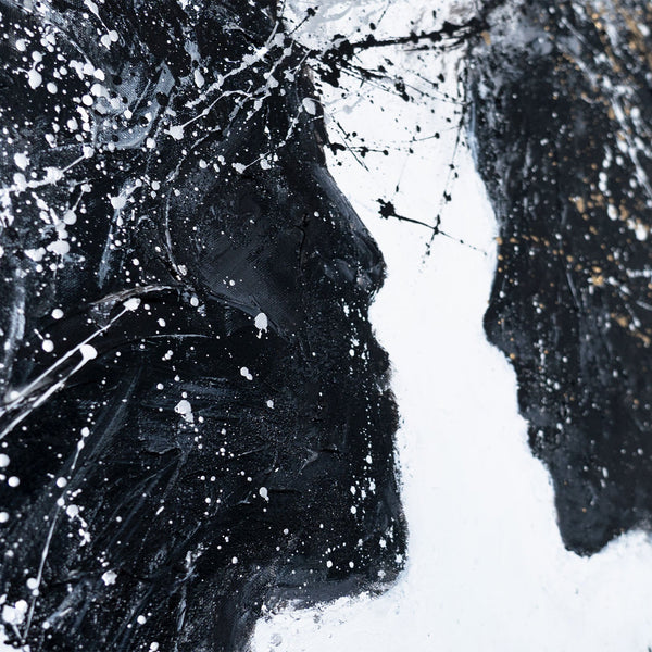 The painting "Branches of Feelings" is an abstract symbol of unity