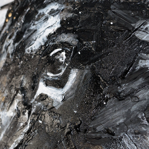 Diptych "Wild Rush" - an expressive fight between a bull and a bear