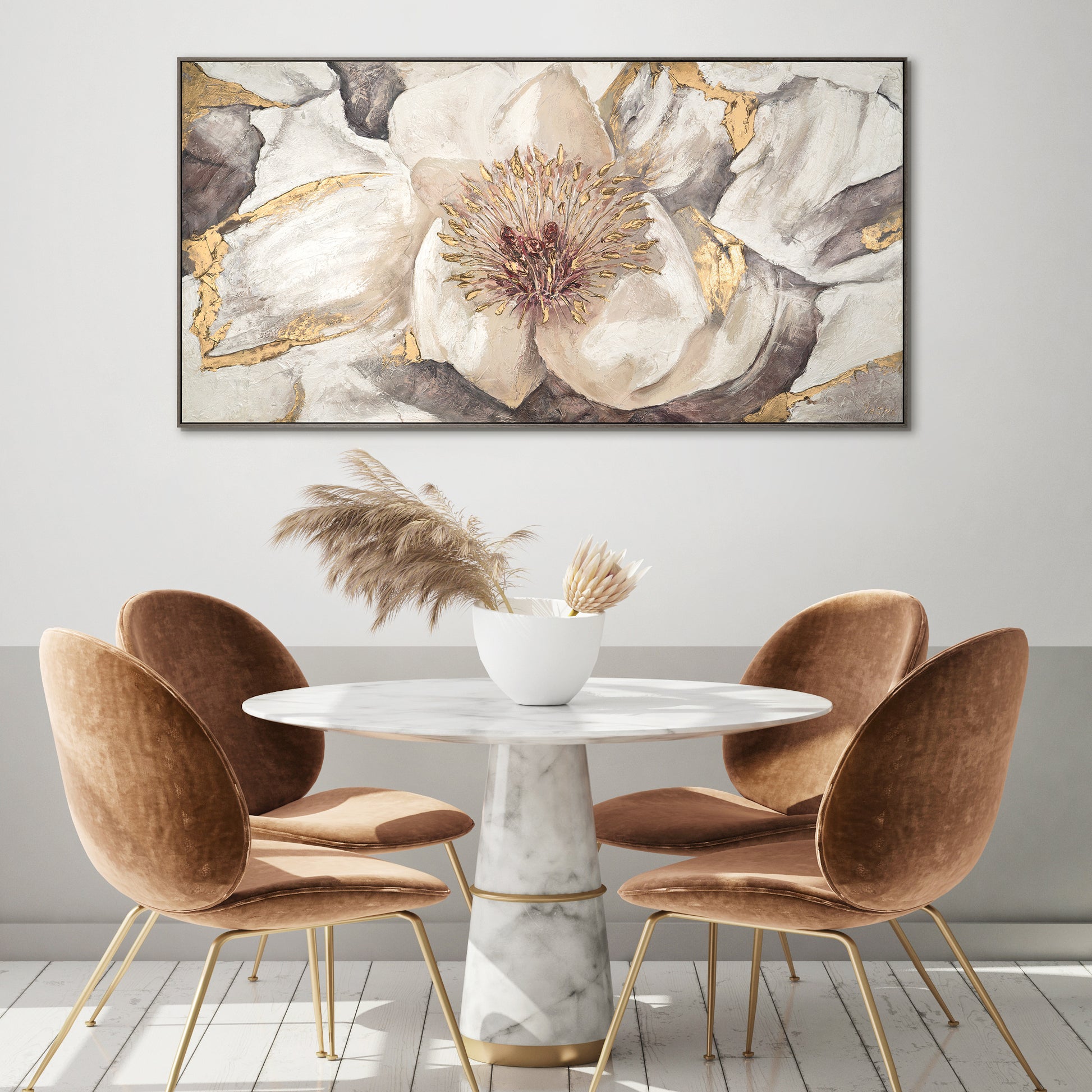 framed wall art for dining room