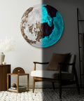 glow in the dark art picture light wall