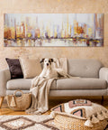 art interiors colourful landscape painting