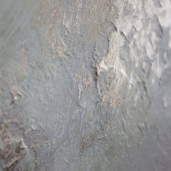 Painting "Glare of Light" - light abstraction with a pearlescent effect