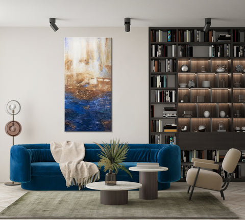 large artwork for wall hand painted art