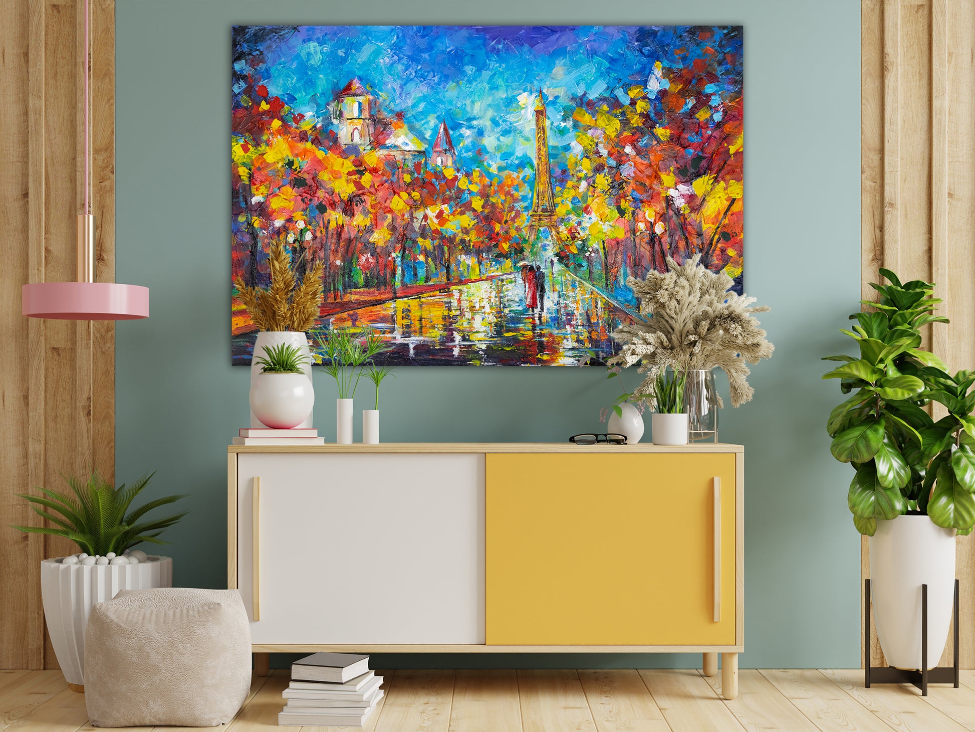 acrylic autumn paintings 