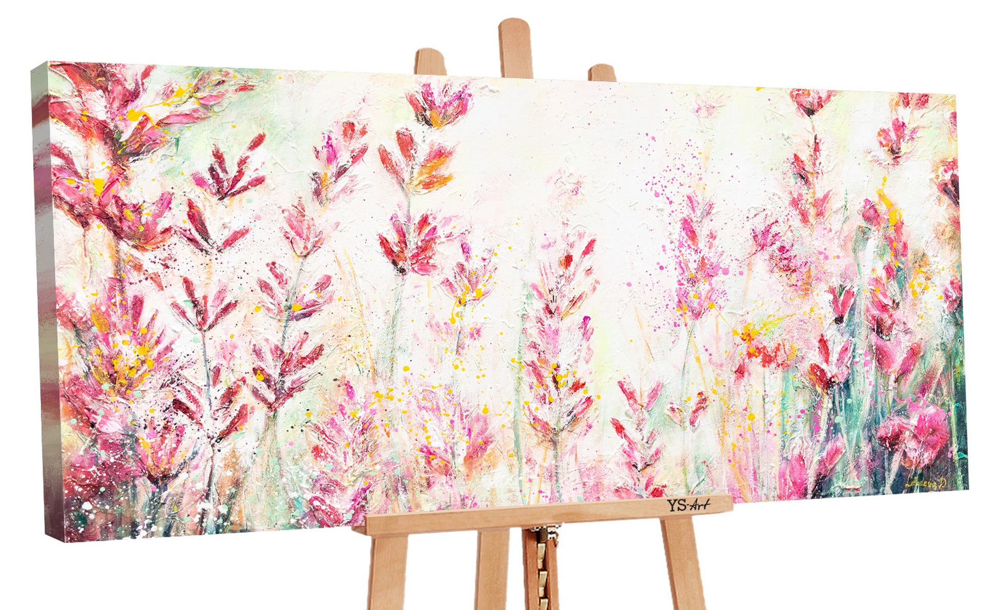 handmade wall hangings flower painting