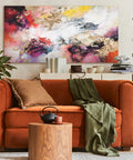 colourful landscape painting for wall decoration