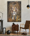 acrylic painting animals wall art for living room